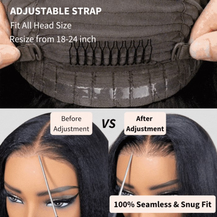 Glueless 13x4 Kinky Curly