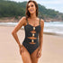 Stylish Cutout Ruched Swimwear: Effortless Elegance for Your Beach Getaway