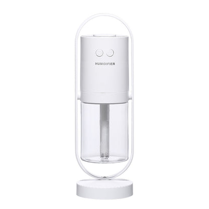 "Magic Shadow USB Humidifier & Air Purifier with Night Light Projection - Ultrasonic Mist Maker for Home, Office, Car"