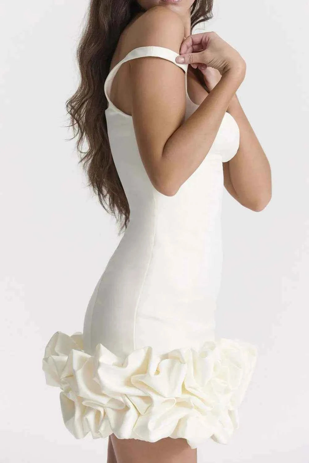 Unleash Your Confidence with the GlamCurve Ruched Mini Dress