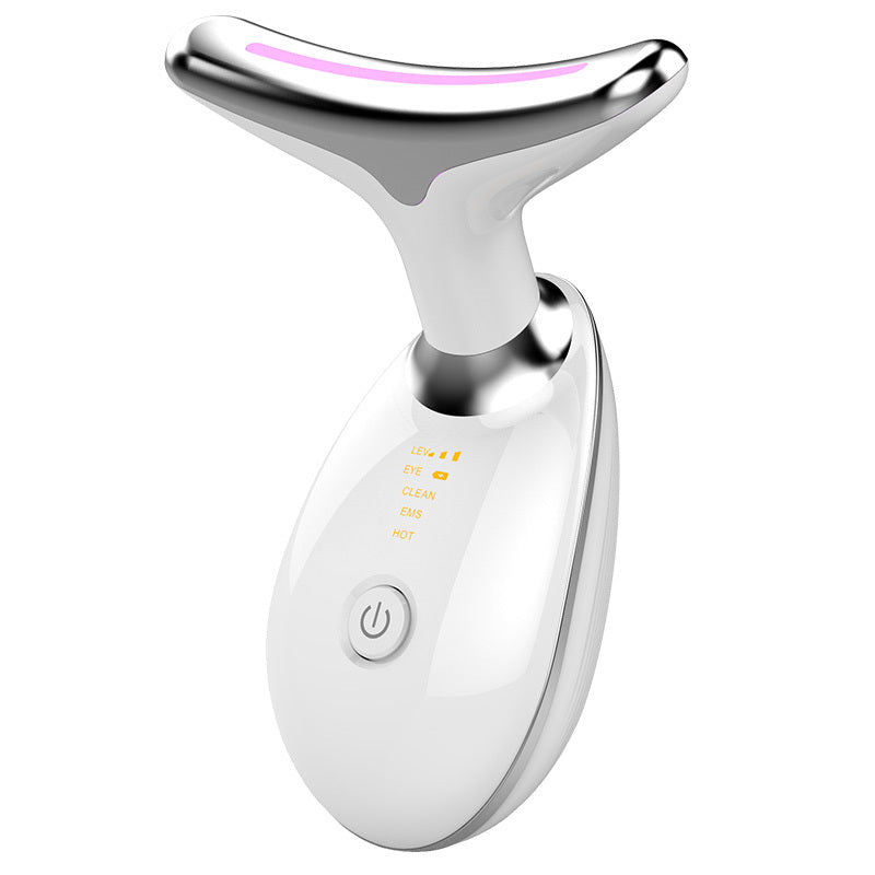 "EMS Thermal Neck Lifting & Tightening Massager – Electric Microcurrent Wrinkle Remover for Smooth Skin"