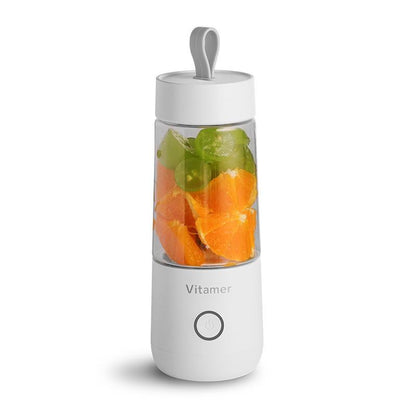 FreshBlend 350: Portable USB Rechargeable Blender & Juicer – Smoothies, Slushies & More