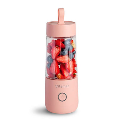 FreshBlend 350: Portable USB Rechargeable Blender & Juicer – Smoothies, Slushies & More