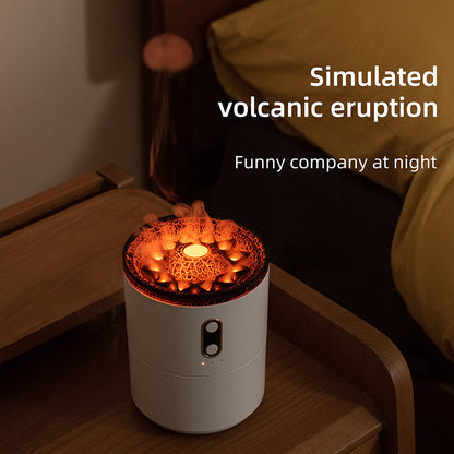 Flame Aroma Diffuser & Humidifier | USB Portable Night Light