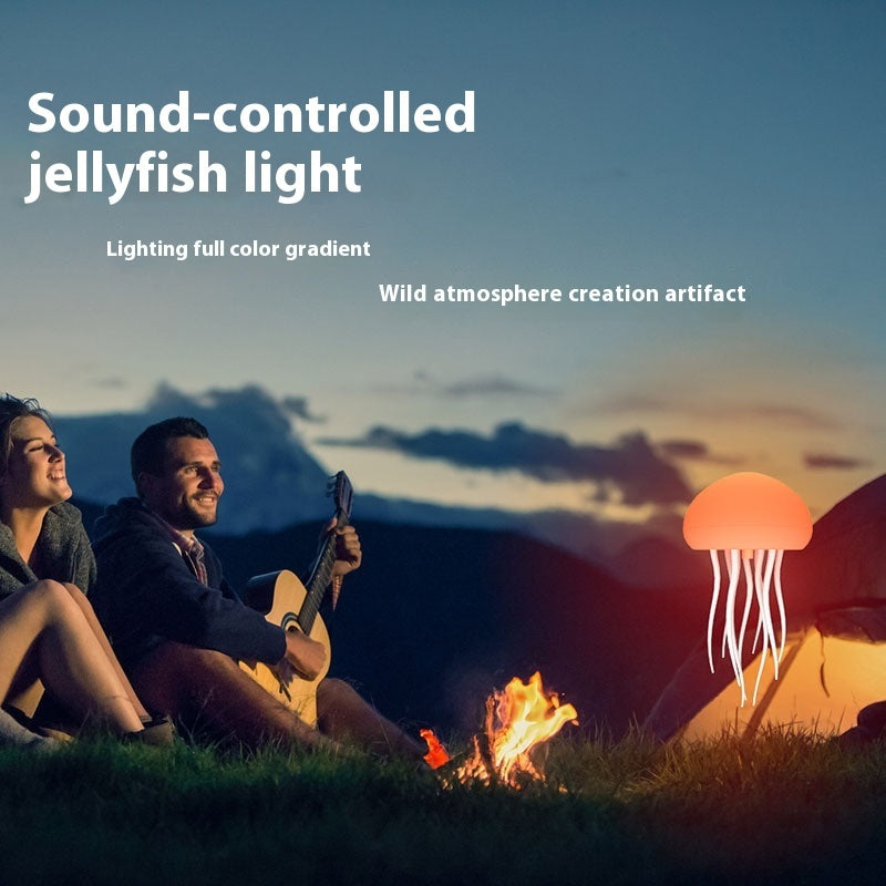 Hypnotic LED Jellyfish Lamp | Soothing Night Light & Room Decor