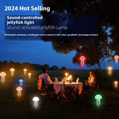 Hypnotic LED Jellyfish Lamp | Soothing Night Light & Room Decor