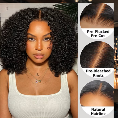Glueless 13x4 Kinky Curly