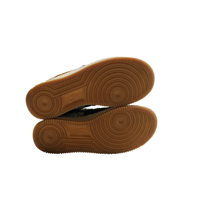 Nike Air Force 1 Low Travis Scott Cactus Jack sneaker side view  
Nike Air Force 1 Low Travis Scott Cactus Jack limited edition shoe top view  
Nike Air Force 1 Low Travis Scott Cactus Jack collab sneaker back view  
Nike Air Force 1 Low Travis Scott Cactus Jack sneakers with gum sole  
Travis Scott x Nike Air Force 1 Low Cactus Jack patchwork design
