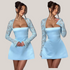 Isla Mini Dress – Elegant Ivory Mini Dress for Women
