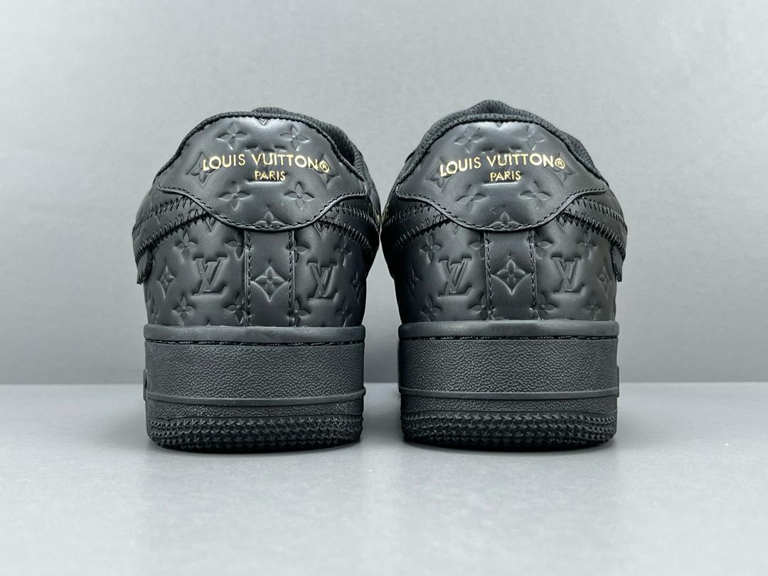 Louis Vuitton x Nike Air Force 1 Black