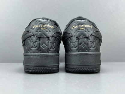 Louis Vuitton x Nike Air Force 1 Black