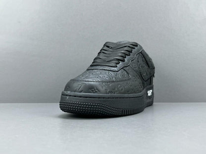 Louis Vuitton x Nike Air Force 1 Black