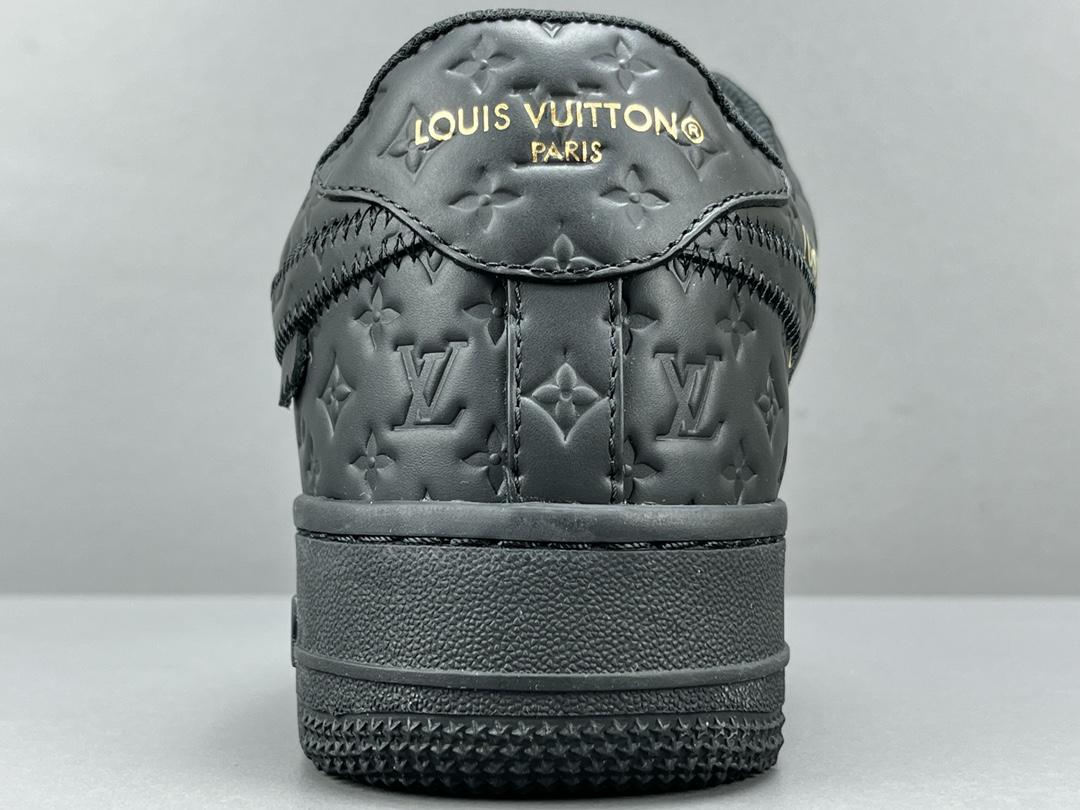 Louis Vuitton x Nike Air Force 1 Black