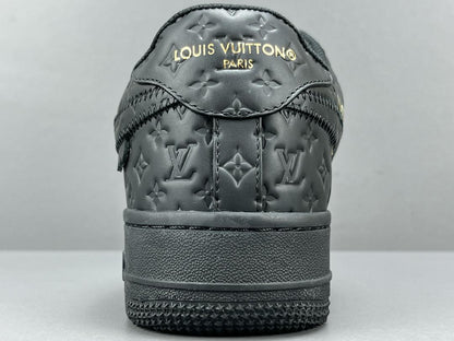 Louis Vuitton x Nike Air Force 1 Black