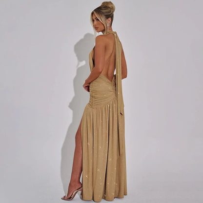 Close-up showing fabric sparkle  