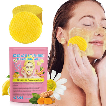 "O Natural Beauty Brightening Turmeric & Kojic Acid Cleansing Pads"