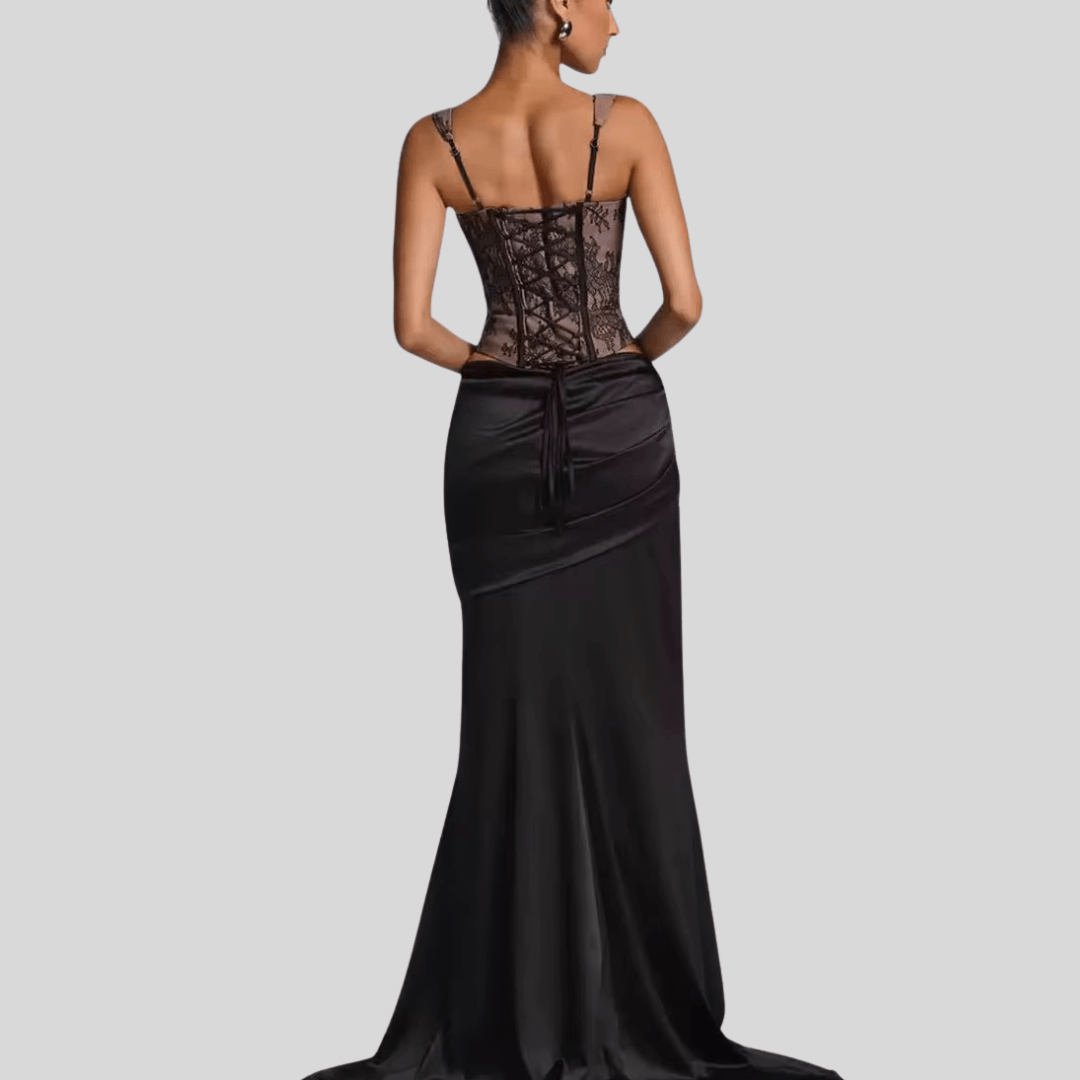 black lace corset for women
luxury sculpting corset black
elegant lace corset outfit
sexy black corset top