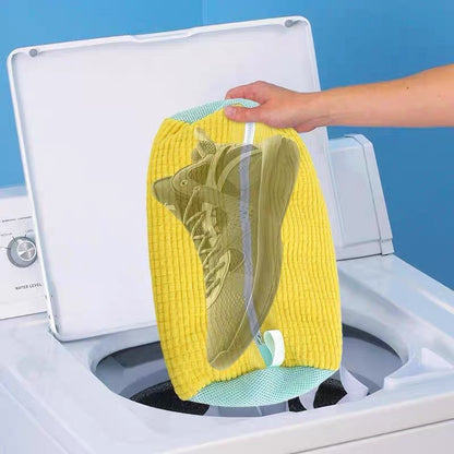 Shoe Laundry Bag - Reusable Zipper Shoe Wash Bag for Washing Machine