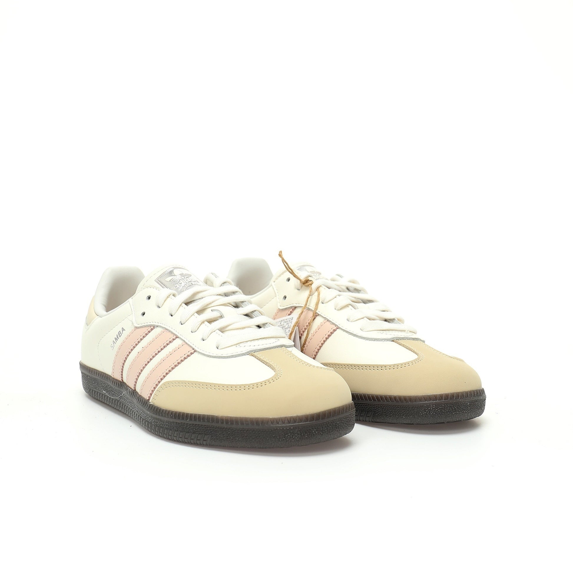 Adidas Samba OG Cloud White Wonder Quartz Women’s Sneakers – Classic Leather Retro Style
