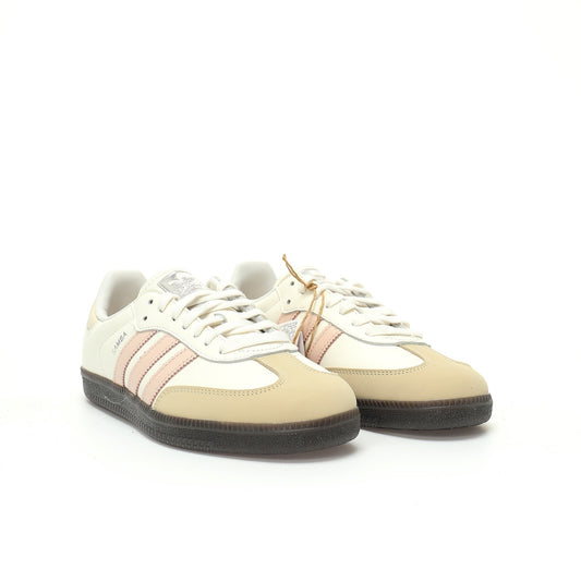 Adidas Samba OG Cloud White Wonder Quartz Women’s Sneakers – Classic Leather Retro Style
