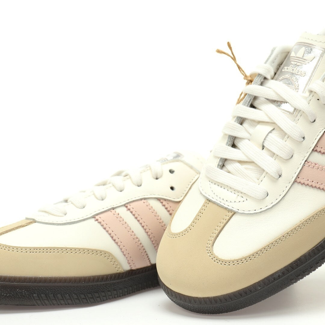 Adidas Samba OG Cloud White Wonder Quartz Women’s Sneakers – Classic Leather Retro Style

