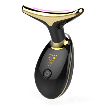 "EMS Thermal Neck Lifting & Tightening Massager – Electric Microcurrent Wrinkle Remover for Smooth Skin"