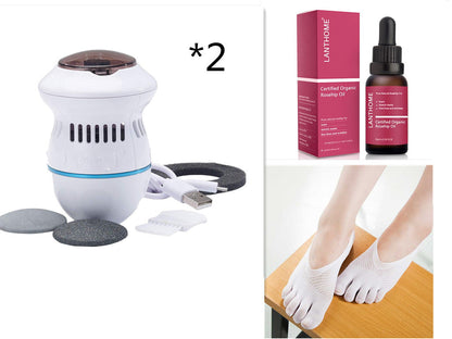 Rechargeable Electric Foot File – Multifunctional Callus Remover for Smooth, Soft Feet