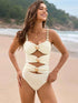 Stylish Cutout Ruched Swimwear: Effortless Elegance for Your Beach Getaway