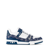 Louis Vuitton LV Trainer Low Sneakers Blue Leather – Side View
Louis Vuitton LV Trainer Luxury Sneakers – Top View
Louis Vuitton LV Trainer Blue Leather Men’s Shoes EU 42
