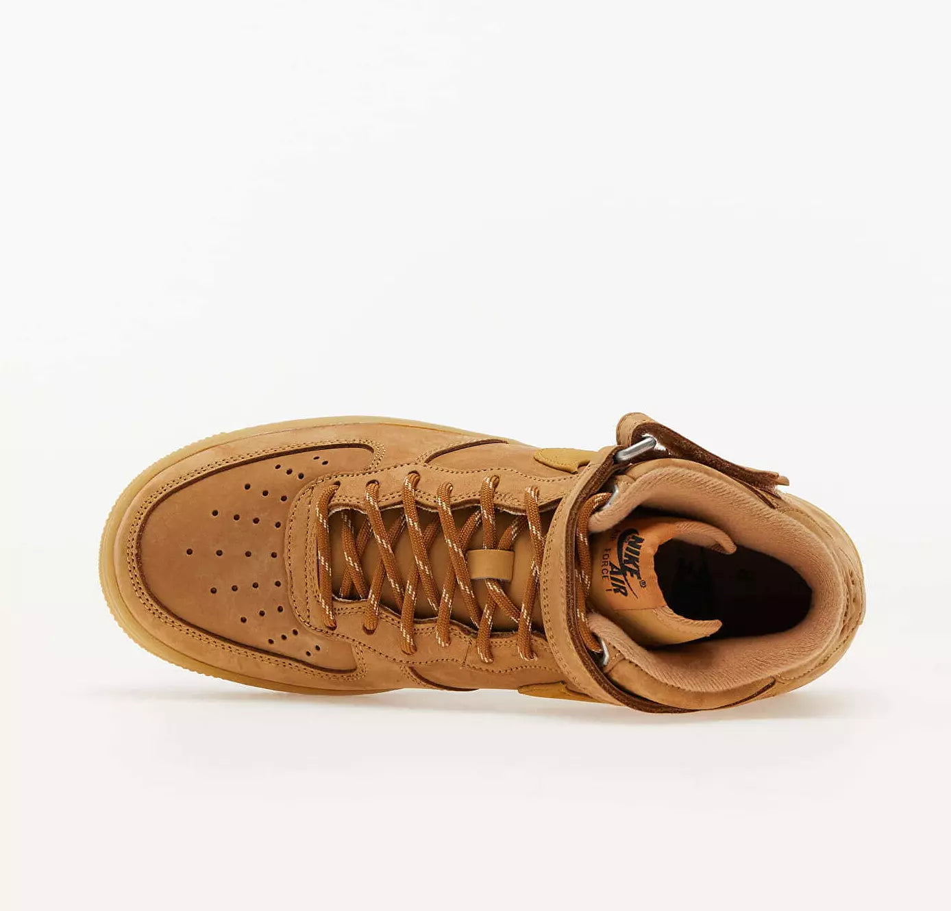 Premium mid-top Nike sneakers in Flax color for men and women  